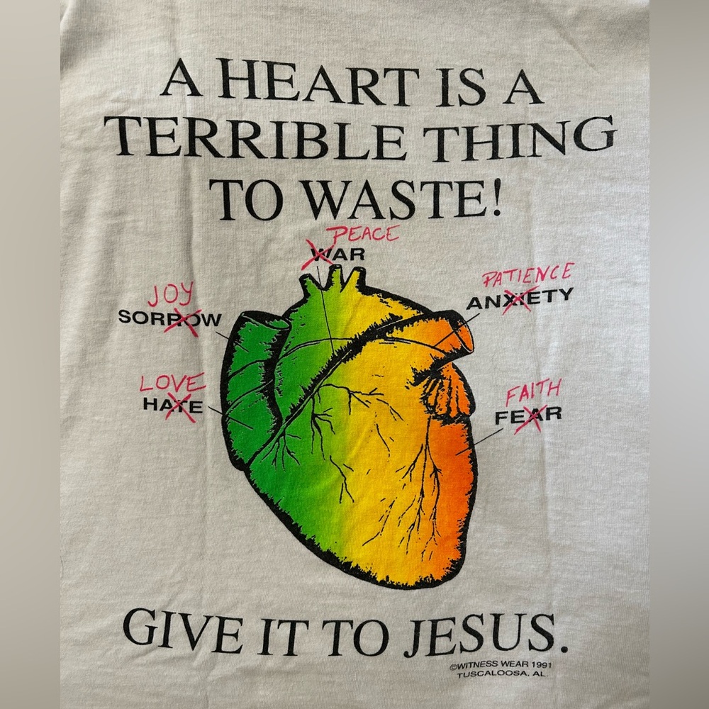 Vintage 90’s Jesus Tee